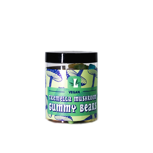 Loxa 8000mg Tremella Mushroom Vegan Gummy Bears - 400g Tub | The CBD Hut