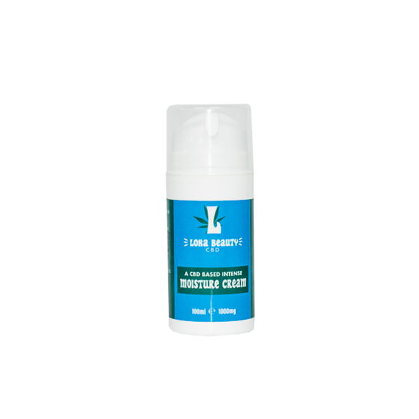 Loxa Beauty 1000mg CBD Moisture Cream - 100ml | The CBD Hut