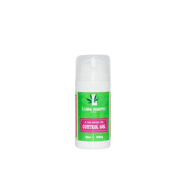 Loxa Beauty 1000mg CBD Control Gel - 100ml | The CBD Hut