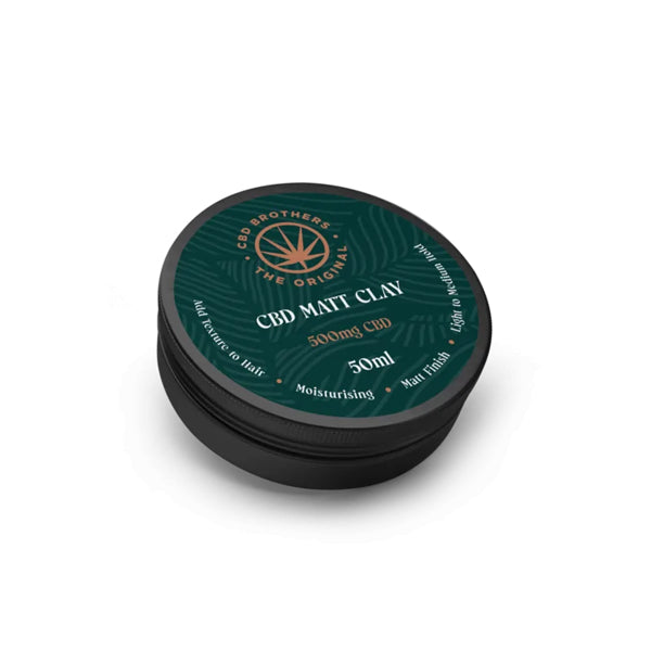 CBD Brothers 500mg CBD Matte Clay - 50ml | The CBD Hut