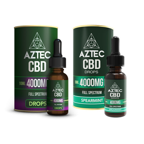 Aztec CBD 4000mg Full Spectrum Hemp Oil - 10ml | The CBD Hut