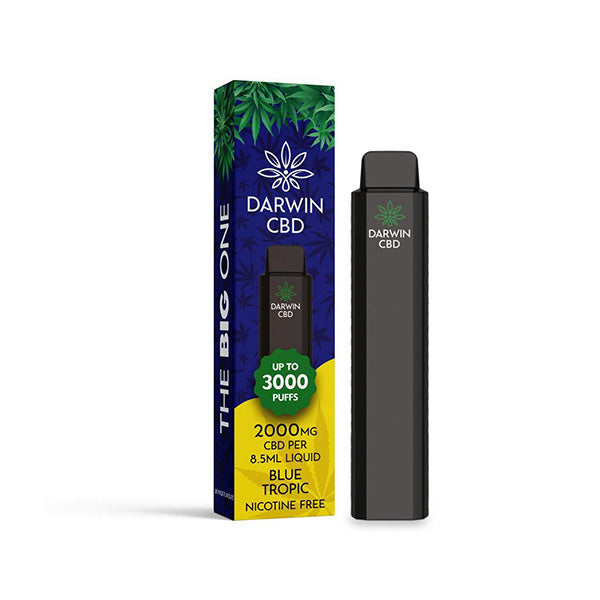 Darwin 'The Big One' 2000mg CBD Disposable Vape - 3000 Puffs | The CBD Hut