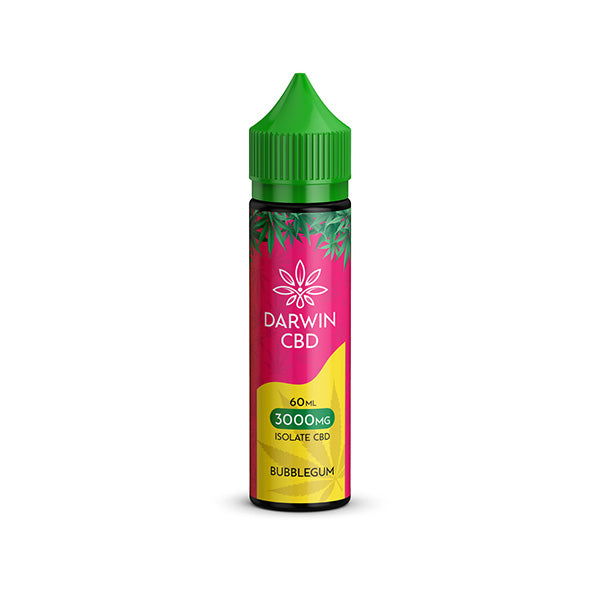 Darwin 3000mg CBD Isolate E-Liquid 60ml | The CBD Hut