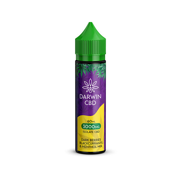 Darwin 3000mg CBD Isolate E-Liquid 60ml | The CBD Hut