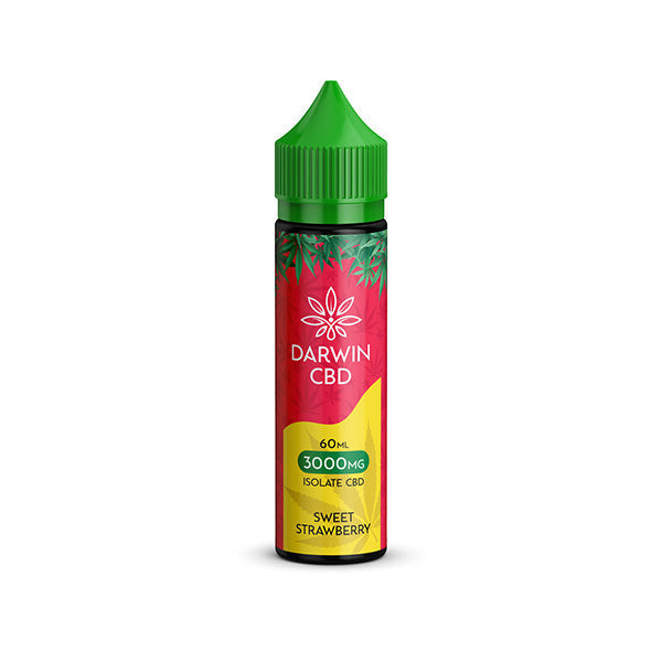 Darwin 3000mg CBD Isolate E-Liquid 60ml | The CBD Hut