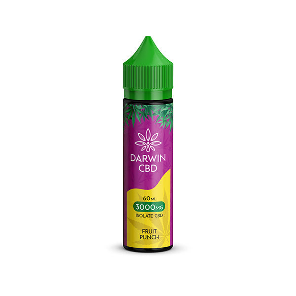 Darwin 3000mg CBD Isolate E-Liquid 60ml | The CBD Hut
