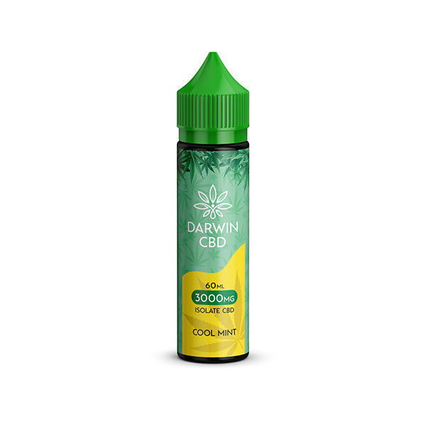Darwin 3000mg CBD Isolate E-Liquid 60ml | The CBD Hut