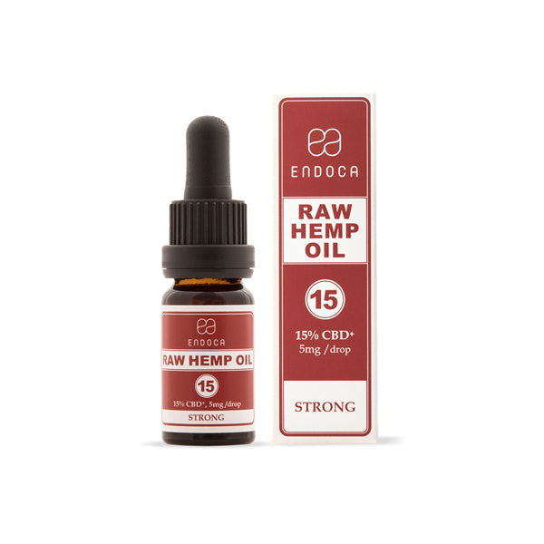 Endoca 1500mg CBD+CBDa RAW Hemp Oil Drops - 10ml | The CBD Hut