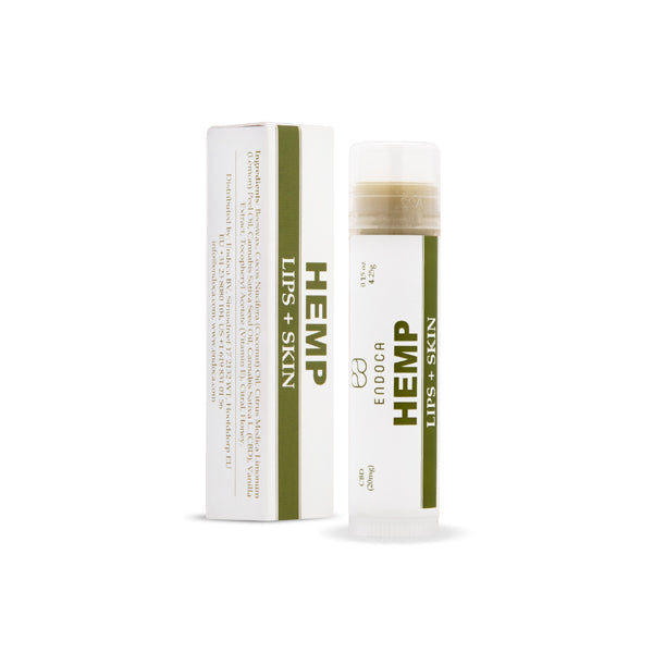Endoca 20mg CBD Lips + Skin Moisturiser Balm - 4.25g | The CBD Hut