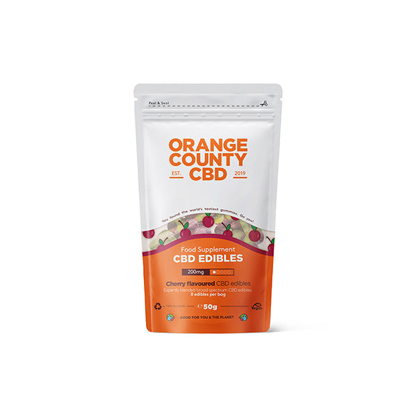 Orange County 200mg CBD Gummy Cherries - Grab Bag | The CBD Hut