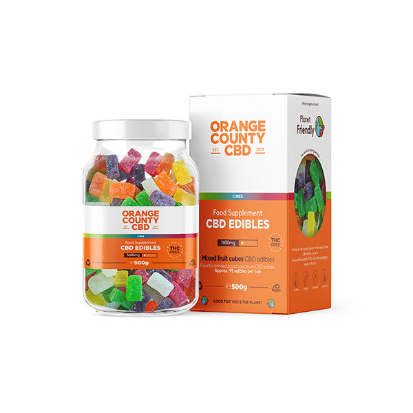 Orange County 1600mg CBD Gummies - Large Pack | The CBD Hut