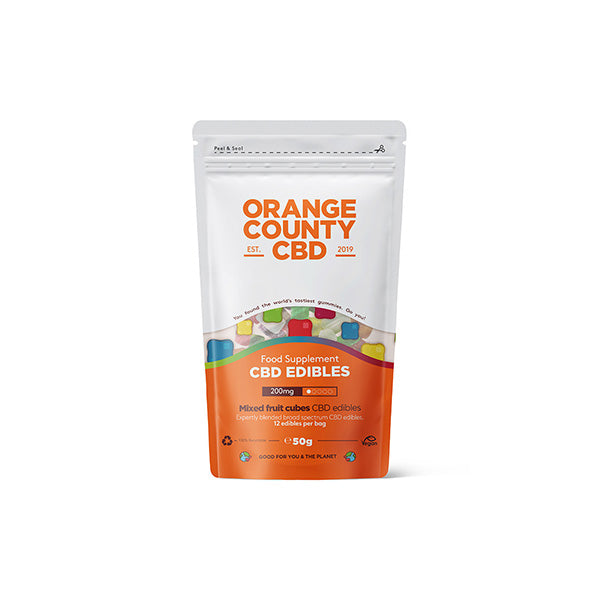 Orange County 200mg CBD Gummy Cubes - Grab Bag | The CBD Hut