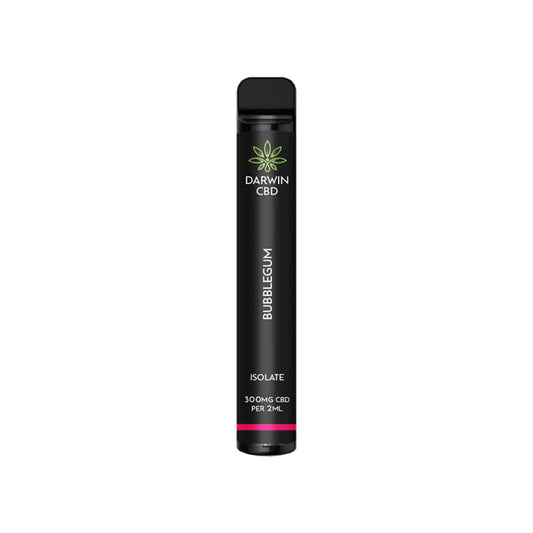 Darwin 300mg CBD Isolate Disposable Vape - 600 Puffs | The CBD Hut