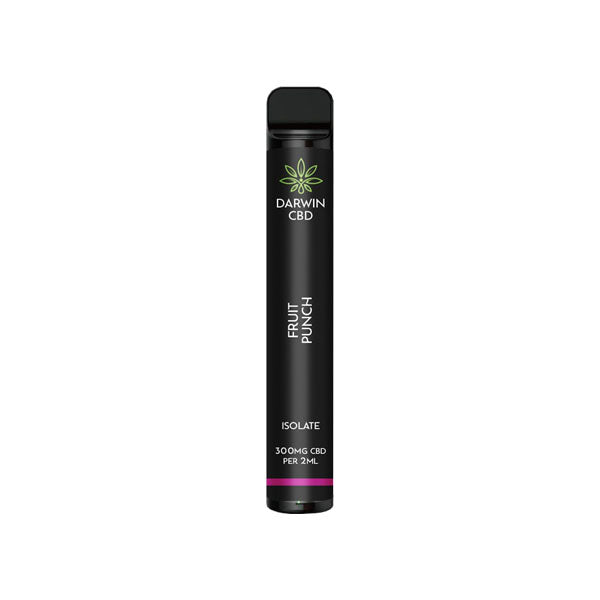 Darwin 300mg CBD Isolate Disposable Vape - 600 Puffs | The CBD Hut