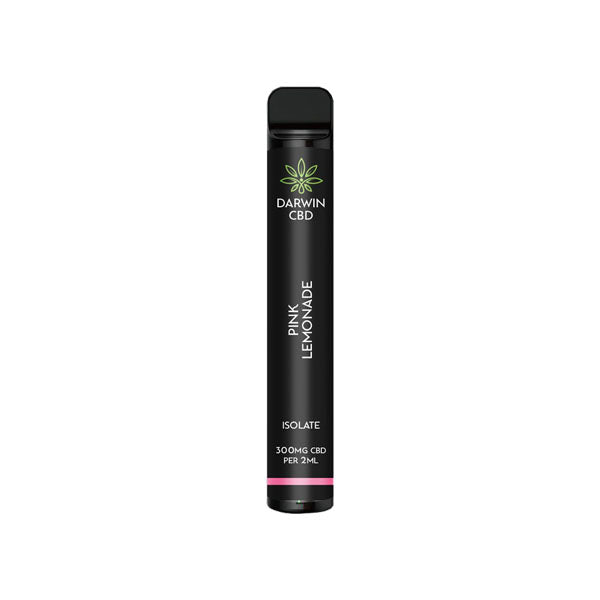 Darwin 300mg CBD Isolate Disposable Vape - 600 Puffs | The CBD Hut