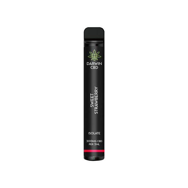 Darwin 300mg CBD Isolate Disposable Vape - 600 Puffs | The CBD Hut