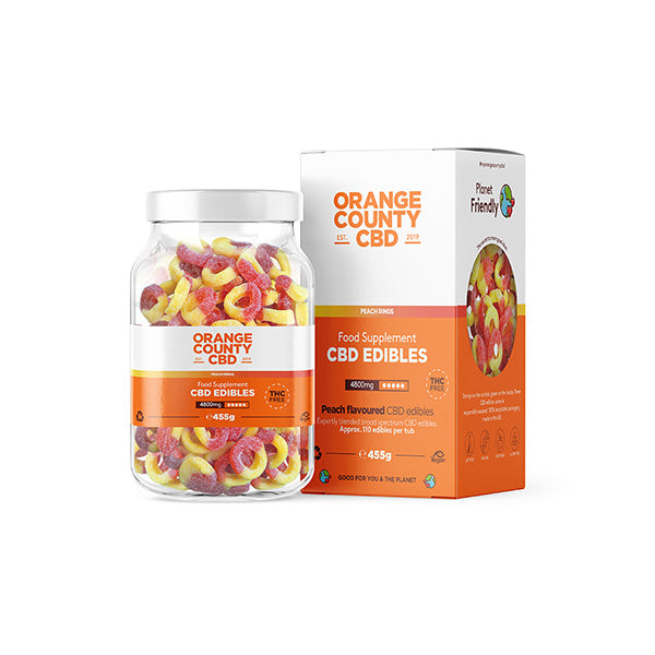 Orange County 4800mg CBD Gummies - Large Pack | The CBD Hut