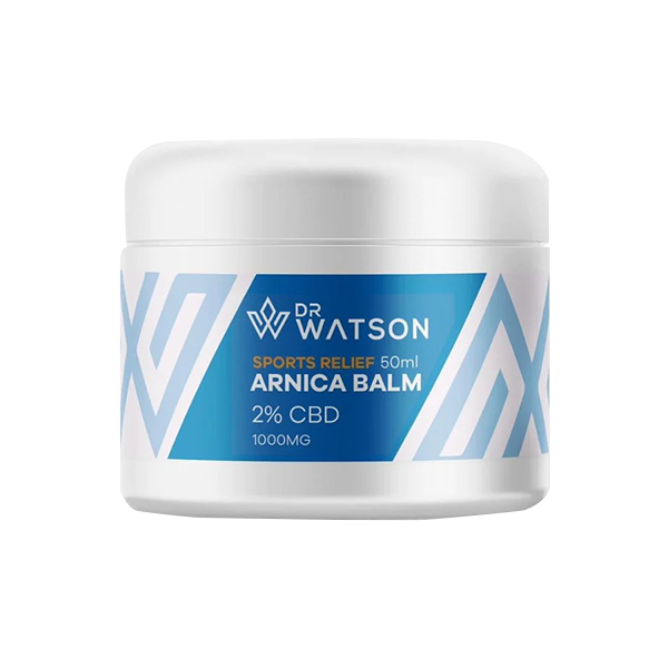 Dr Watson 1000mg CBD Arnica Balm - 50ml - The CBD Hut