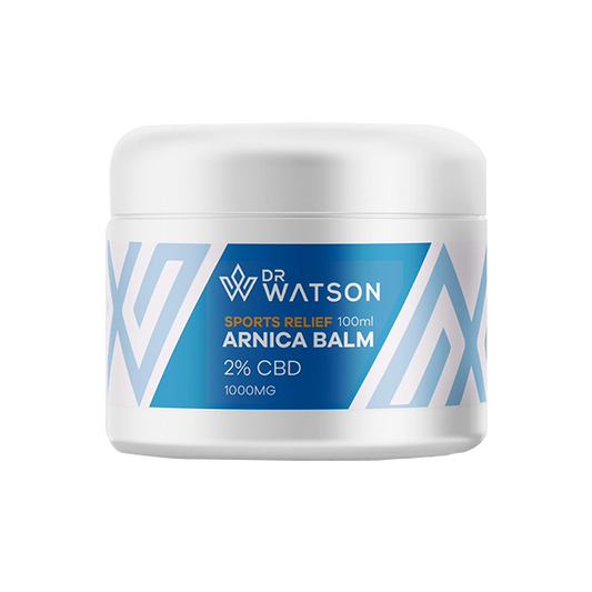 Dr Watson 1000mg CBD Arnica Balm - 100ml | The CBD Hut