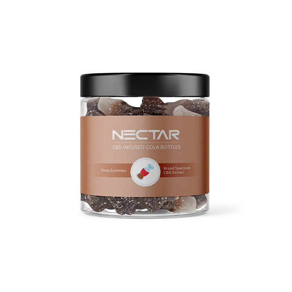 Nectar 500mg Broad Spectrum CBD 'Cola Bottles' Gummies - 20 Pieces | The CBD Hut
