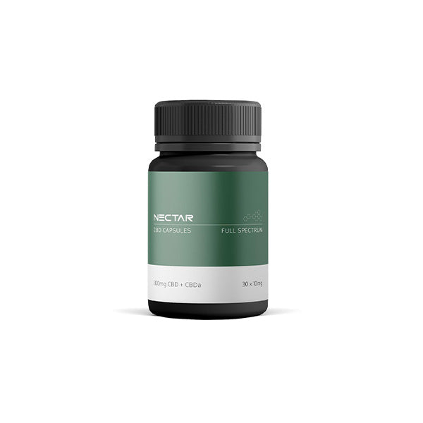 Nectar 300mg Full Spectrum CBD + CBDa Capsules - 30 Caps | The CBD Hut