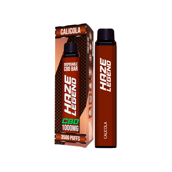 Haze Legend 1000mg CBD Disposable Vape - 3500 Puffs | The CBD Hut