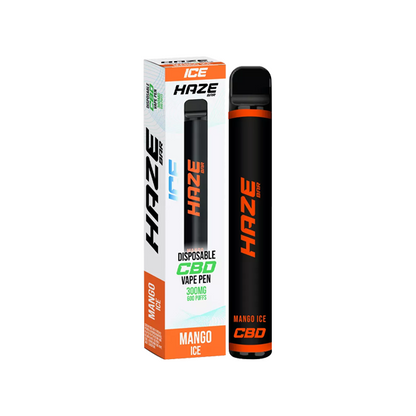 Haze Bar Ice 300mg CBD Disposable Vape - 600 Puffs | The CBD Hut