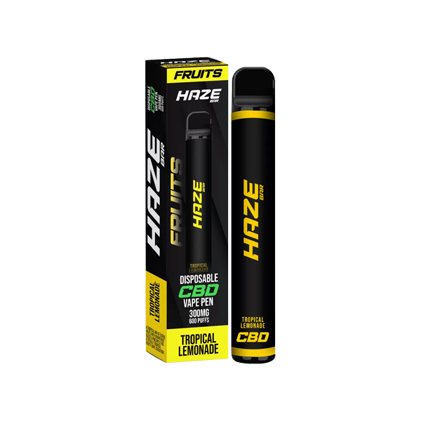 Haze Bar Fruits 300mg CBD Disposable Vape - 600 Puffs | The CBD Hut