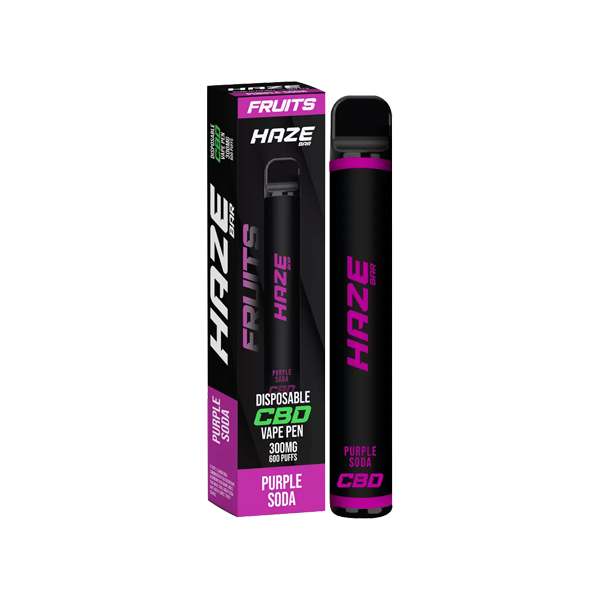 Haze Bar Fruits 300mg CBD Disposable Vape - 600 Puffs | The CBD Hut