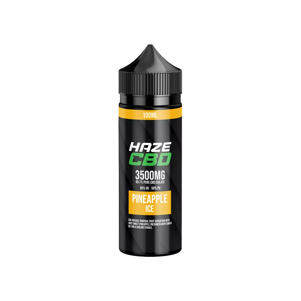 Haze 3500mg CBD Shortfill E-Liquid - 100ml (50VG/50PG) | The CBD Hut