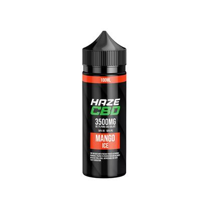 Haze 3500mg CBD Shortfill E-Liquid - 100ml (50VG/50PG) | The CBD Hut