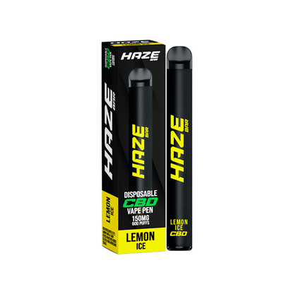 Haze Bar 150mg CBD Disposable Vape - 600 Puffs | The CBD Hut