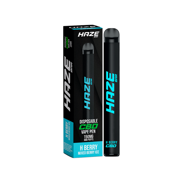 Haze Bar 150mg CBD Disposable Vape - 600 Puffs | The CBD Hut