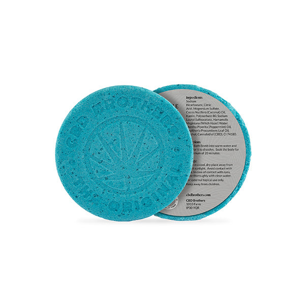 CBD Brothers 100mg CBD Muscle Bath Bomb - 100g | The CBD Hut