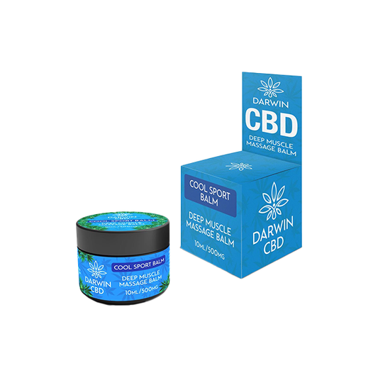Darwin 500mg CBD Cool Sport Balm - 10ml | The CBD Hut