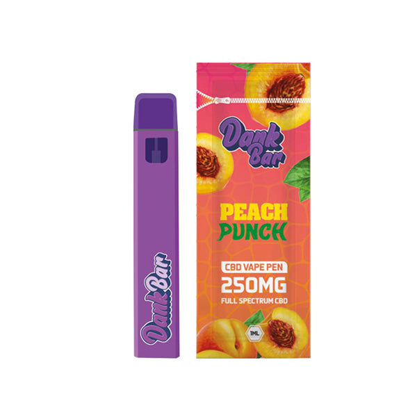 Dank Bar by Purple Dank 250mg Full Spectrum CBD Disposable Vape - 12 Flavours | The CBD Hut