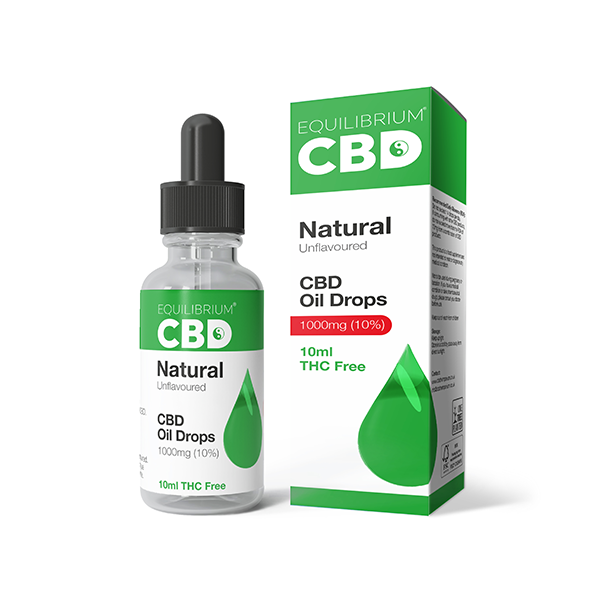 Equilibrium Natural Flavour 1000mg CBD Oil - 10ml | The CBD Hut