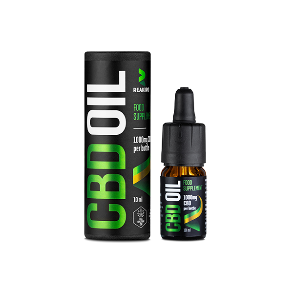 Reakiro 10% 1000mg Full Spectrum CBD Oil - 10ml (BUY 1 GET 1 FREE) | The CBD Hut