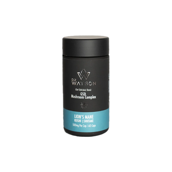 Dr Watson GSD Mushroom Complex Capsules - 60 Caps | The CBD Hut