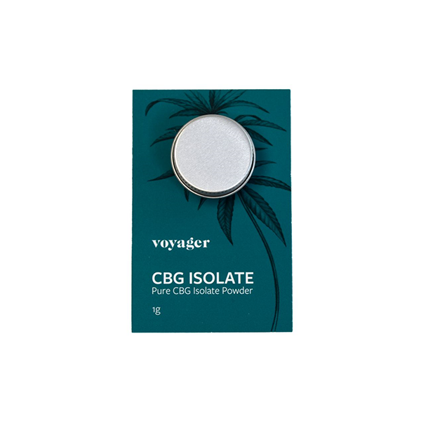 Voyager Pure CBG Isolate Powder - 1g | The CBD Hut