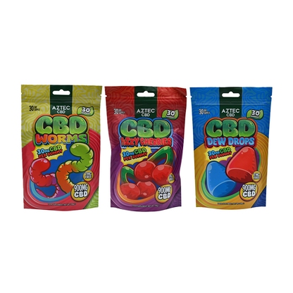 Aztec CBD 900mg Gummies - 150g | The CBD Hut