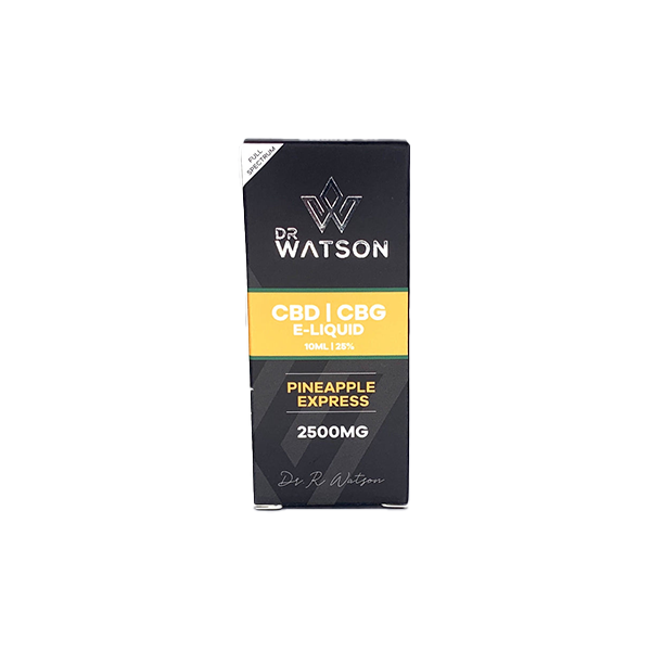 Dr Watson Pineapple Express 2500mg CBD E-Liquid - 10ml | The CBD Hut