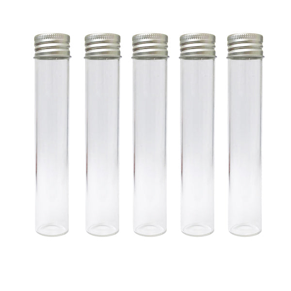 Glass Tube Joint Holder - With Silver Cap | The CBD Hut