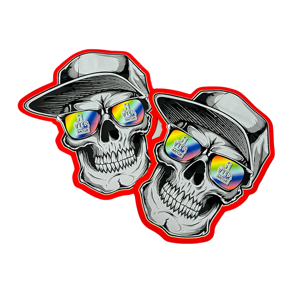Strain Design Large Mylar Printed Zip Bag - 3.5g | The CBD Hut