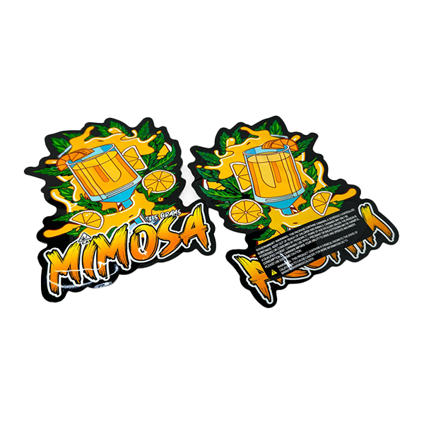 Strain Design Large Mylar Printed Zip Bag - 3.5g | The CBD Hut