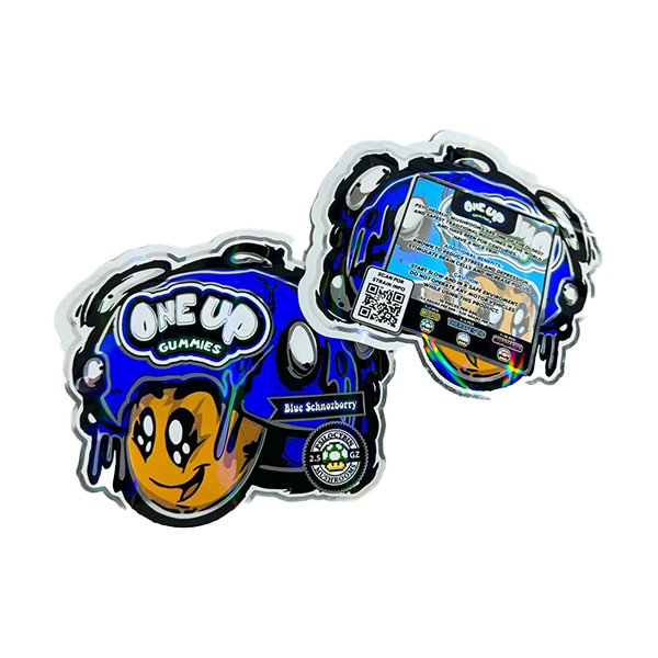 Strain Design Large Mylar Printed Zip Bag - 3.5g | The CBD Hut