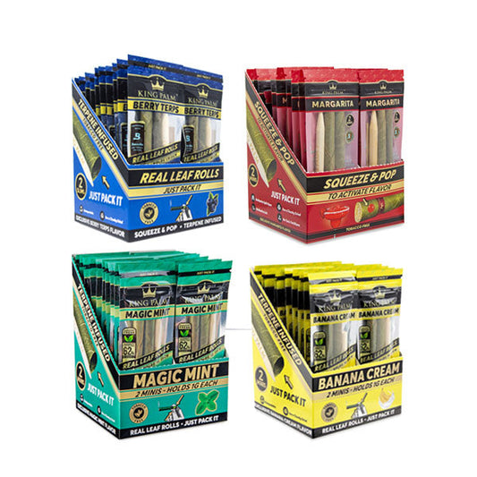 King Palm 1G Mini Rolls - Mega 20 Pack | The CBD Hut