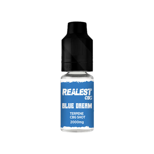 Realest CBD 2000mg Terpene Infused CBG Booster Shot - 10ml (BUY 1 GET 1 FREE) | The CBD Hut