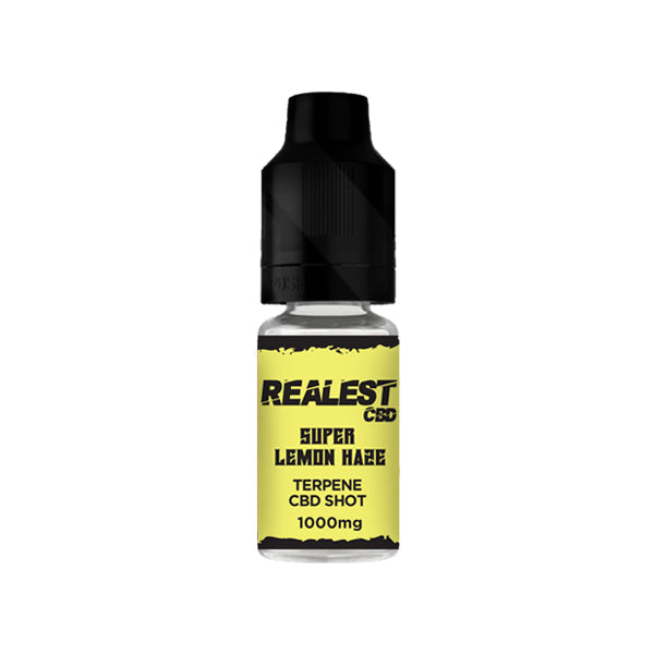 Realest CBD 1000mg Terpene Infused CBD Booster Shot - 10ml (BUY 1 GET 1 FREE) | The CBD Hut