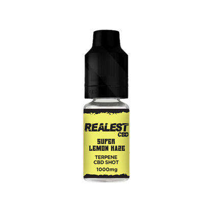 Realest CBD 1000mg Terpene Infused CBD Booster Shot - 10ml (BUY 1 GET 1 FREE) | The CBD Hut